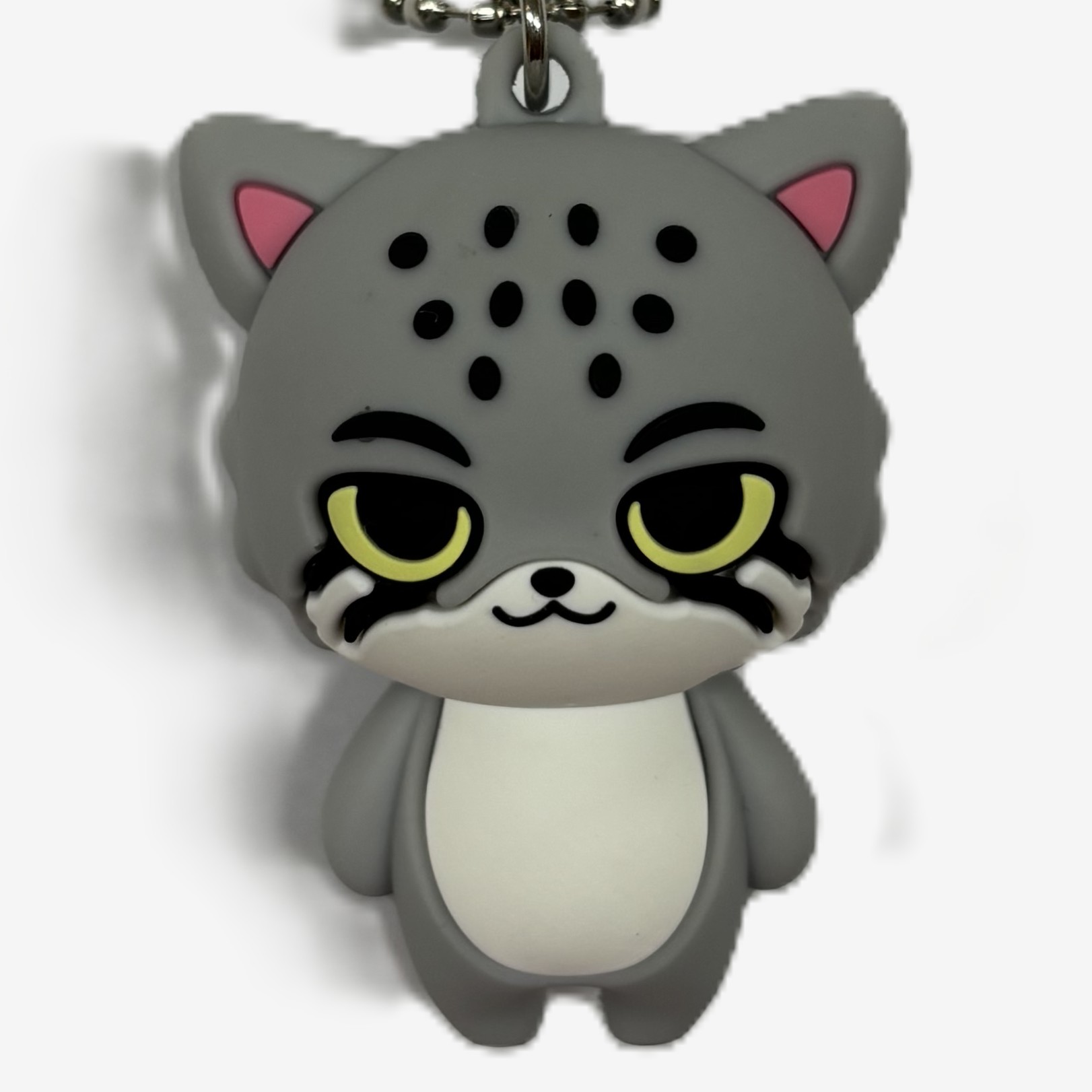 マヌルネコ ラバーキーホルダー | 那須どうぶつ王国ネット